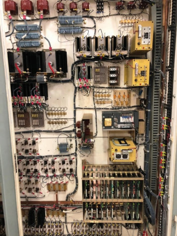 Figure 1-3 - Existing SSRCS Control Cards (Right Bay)