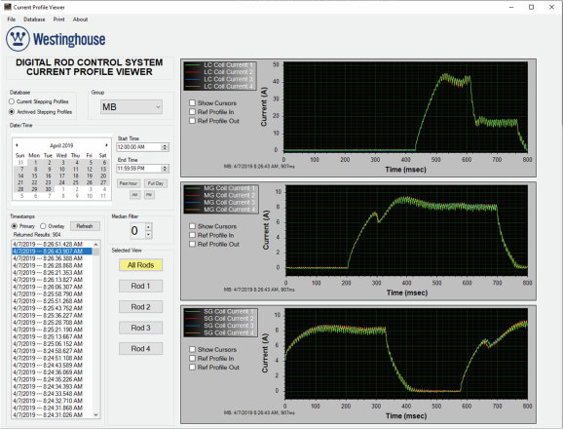 Figure 1-7 –Current Profile Viewer