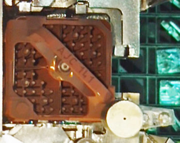 Channel bow measurements of a BWR assembly in the Westinghouse FCMS