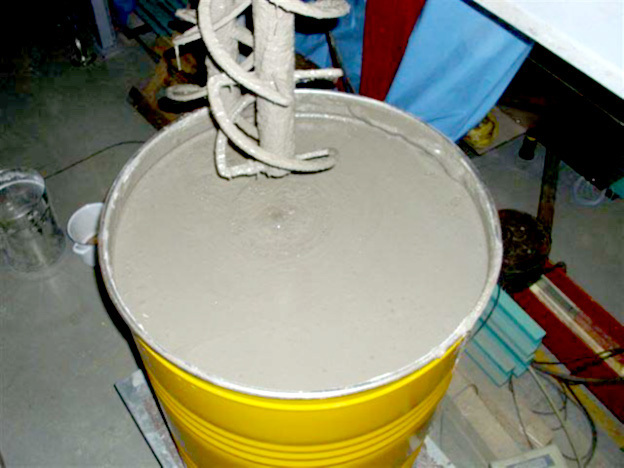 Cemented drum