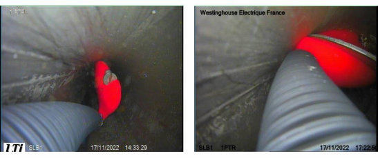 Debris retrieval by resin injection