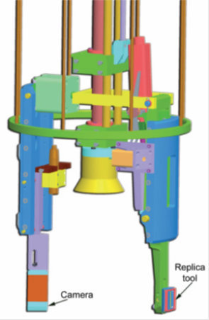 Manipulator for pump housing inspection